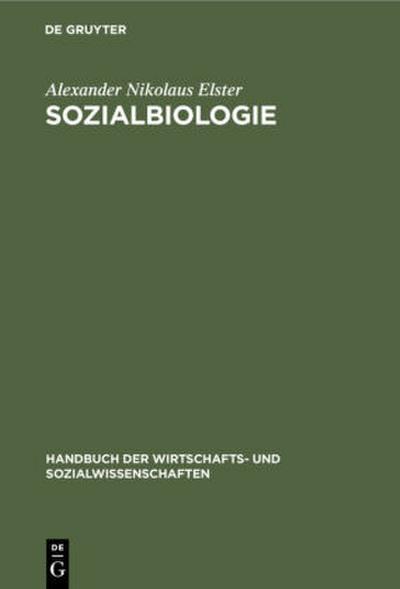 Sozialbiologie