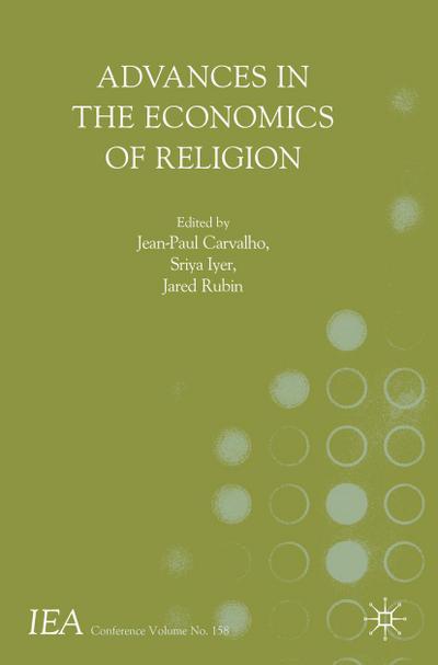 Advances in the Economics of Religion
