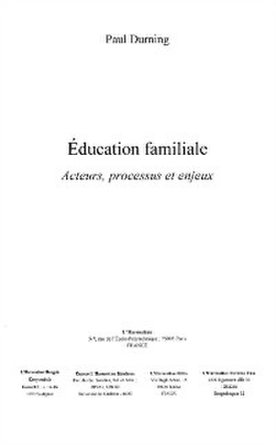 Education familiale