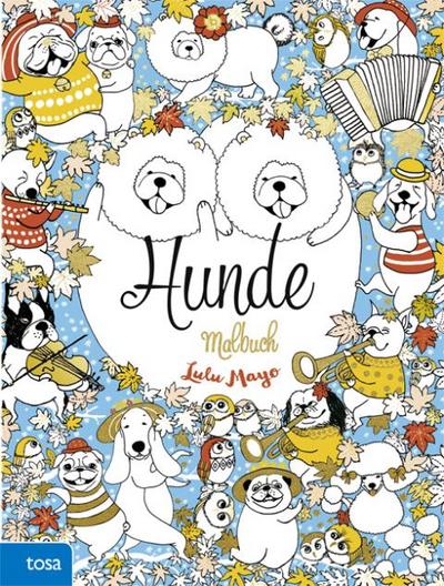 Hunde-Malbuch
