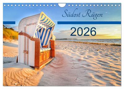 Südost Rügen 2026 (Wandkalender 2026 DIN A4 quer), CALVENDO Monatskalender