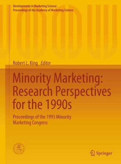 Minority Marketing: Research Perspectives for the 1990s