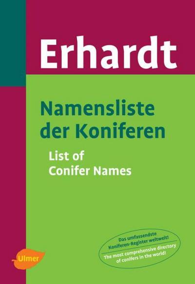 Namensliste der Koniferen/List of Conifer Names