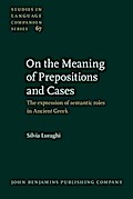 On the Meaning of Prepositions and Cases