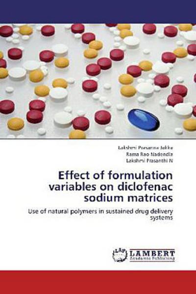 Effect of formulation variables on diclofenac sodium matrices