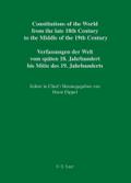 National Constitutions, Constitutions of the German States (Anhalt-Bernburg - Baden). Nationale Verfassungen, Verfassungen der deutschen Staaten (Anhalt-Bernburg - Baden)