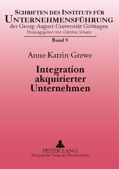 Integration akquirierter Unternehmen