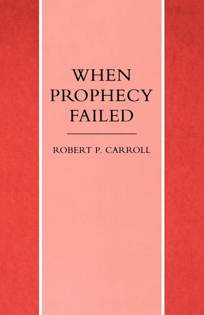 When Prophecy Failed