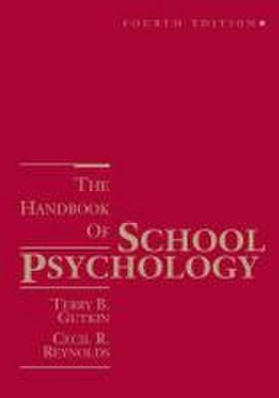 The Handbook of School Psychology