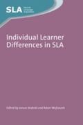 Individual Learner Differences in SLA
