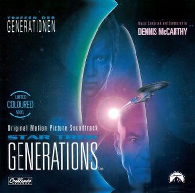 Star Trek Generations / Treffen der Generationen, 1 Schallplatte (Limited Coloured Vinyl)