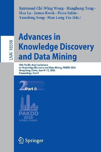 Advances in Knowledge Discovery and Data Mining