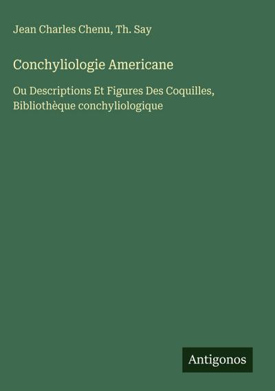 Conchyliologie Americane
