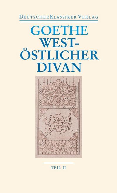West-östlicher Divan