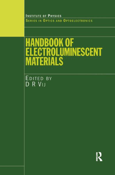 Handbook of Electroluminescent Materials
