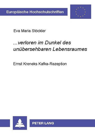 ...’verloren im Dunkel des unübersehbaren Lebensraumes’