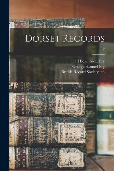 Dorset Records; 12
