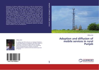 Adoption and diffusion of mobile services in rural Punjab