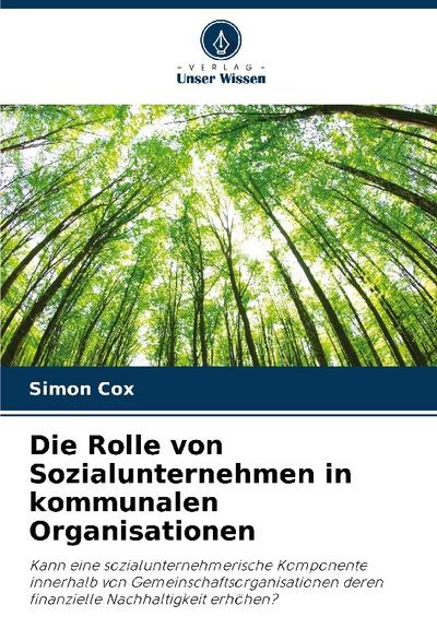 Die Rolle von Sozialunternehmen in kommunalen Organisationen