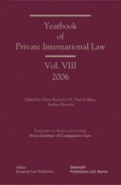 Yearbook of Private International Law