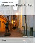 Person und Persönlichkeit