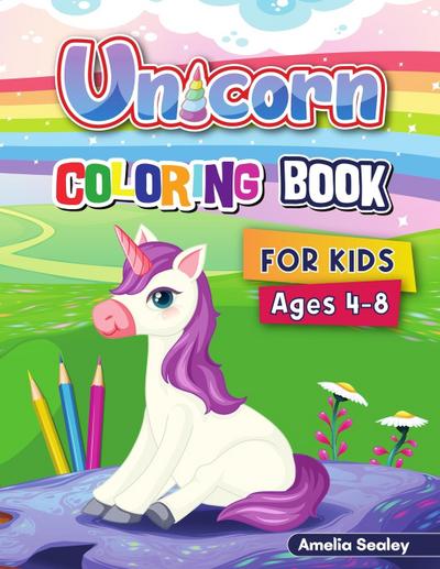Unicorn Coloring Book for Kids