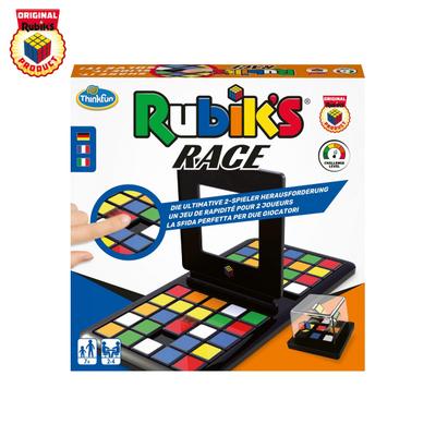 ThinkFun Rubik`s Race - Die Herausforderung für Fans des original Rubik`s Cubes, temporeiches Spiel für 2 Spieler, Denkspiel für Erwachsene und Kinder ab 7 Jahren
