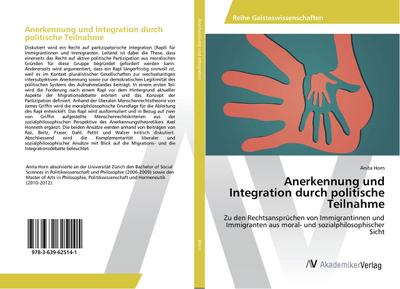 Anerkennung und Integration durch politische Teilnahme