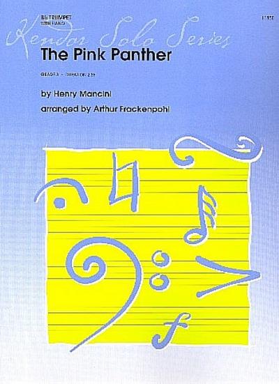 The Pink Panther fürTrompete in B und Klavier