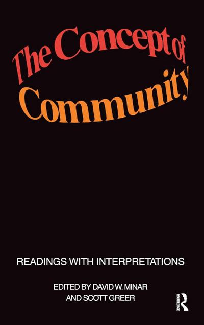 The Concept of Community