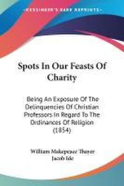 Spots In Our Feasts Of Charity