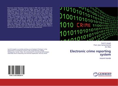 Electronic crime reporting system