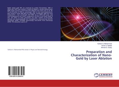 Preparation and Characterization of Nano-Gold by Laser Ablation