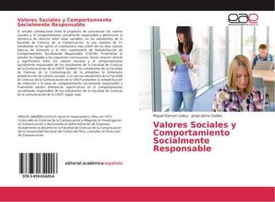 Valores Sociales y Comportamiento Socialmente Responsable