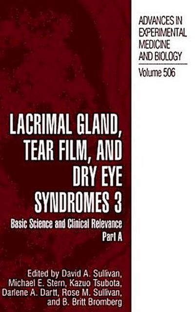 Lacrimal Gland, Tear Film, and Dry Eye Syndromes 3