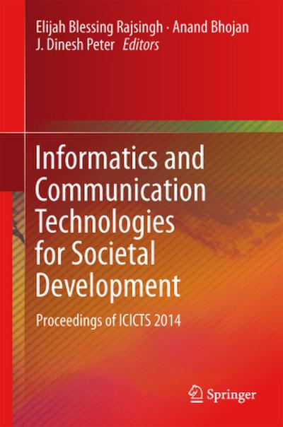 Informatics and Communication Technologies for Societal Development