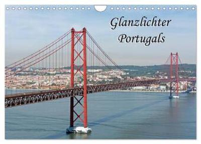 Glanzlichter Portugals (Wandkalender 2026 DIN A4 quer), CALVENDO Monatskalender