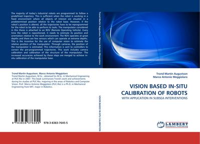 VISION BASED IN-SITU CALIBRATION OF ROBOTS