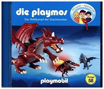 Die Playmos - Wettkampf der Drachenreiter, 1 MP3-CD