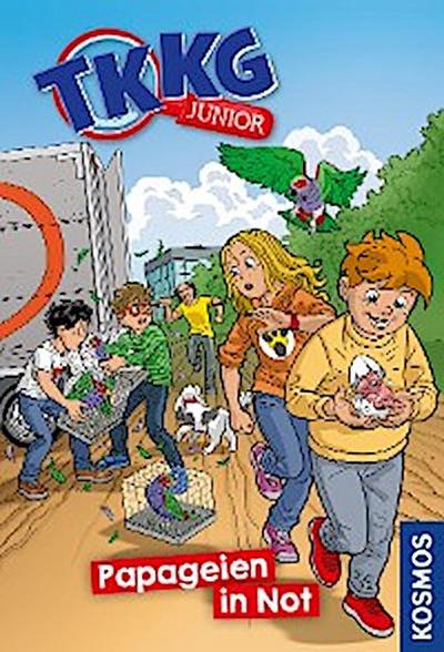 TKKG Junior, 5, Papageien in Not