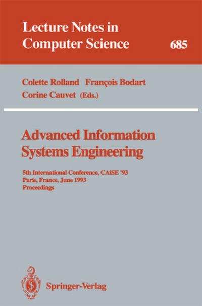 Advanced Information Systems Engineering