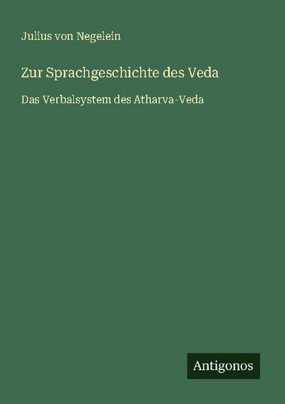 Zur Sprachgeschichte des Veda