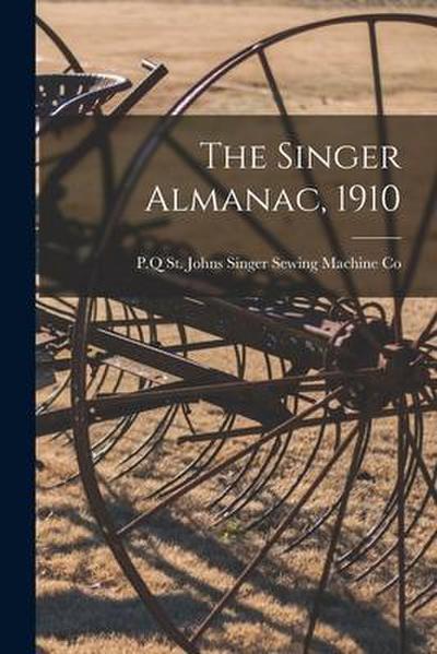 The Singer Almanac, 1910