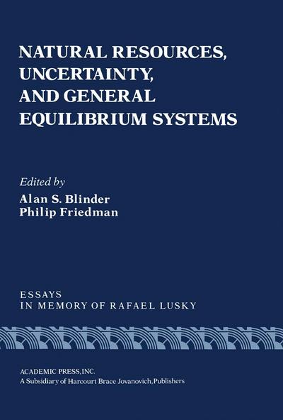 Natural Resources, Uncertainty, and General Equilibrium Systems