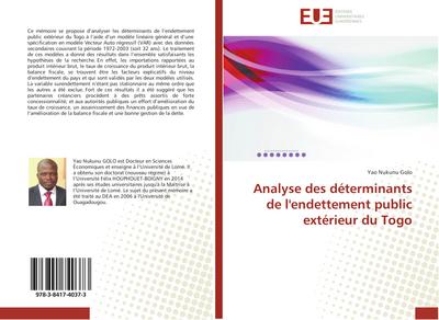 Analyse des déterminants de l’endettement public extérieur du Togo