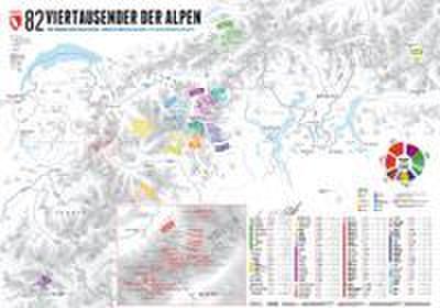 82 Viertausender der Alpen