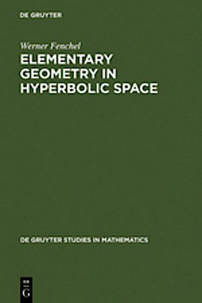 Elementary Geometry in Hyperbolic Space