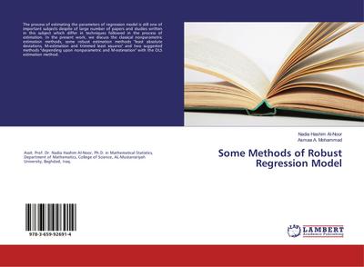 Some Methods of Robust Regression Model