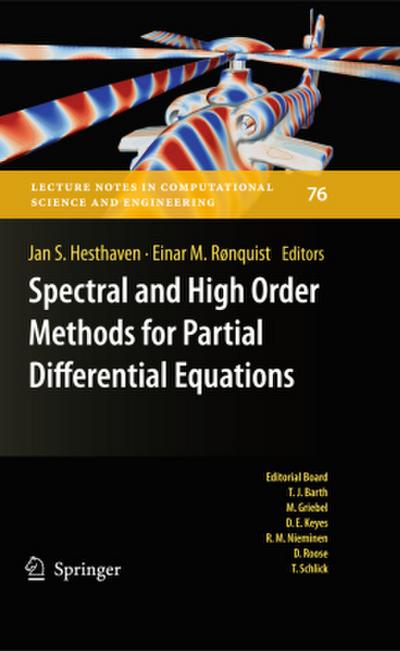 Spectral and High Order Methods for Partial Differential Equations