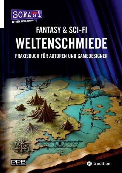 Fantasy & Sci-Fi - Weltenschmiede, Schreibratgeber, Praxisbuch für Autoren aus dem Hause ’SofaTalk24’